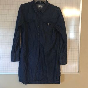Denim Shirt Dress-Old Navy
